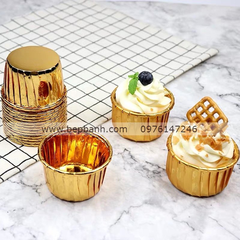 Cup giấy cứng viền bóng 50 cái Cup giấy cứng viền bóng 50 cái