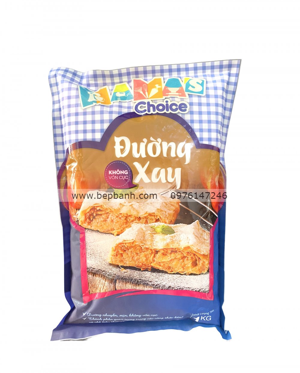 Đường xay làm bánh Mama 1 kg