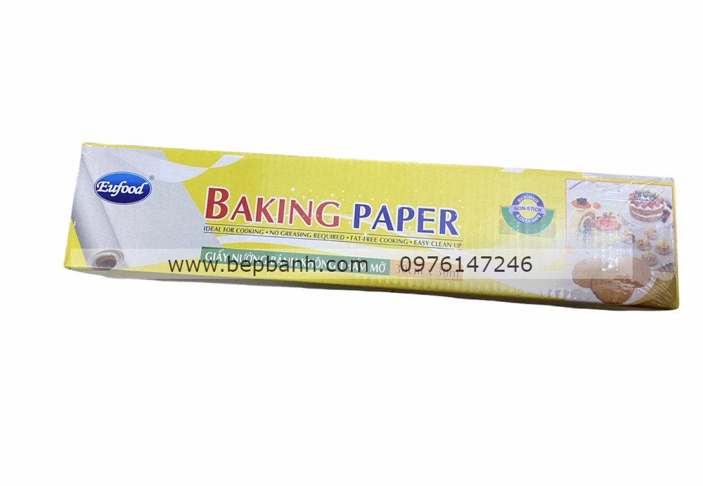 Giấy nến lót EUfood khổ 30cm / 30m Giấy nến lót EUfood khổ 30cm / 30m