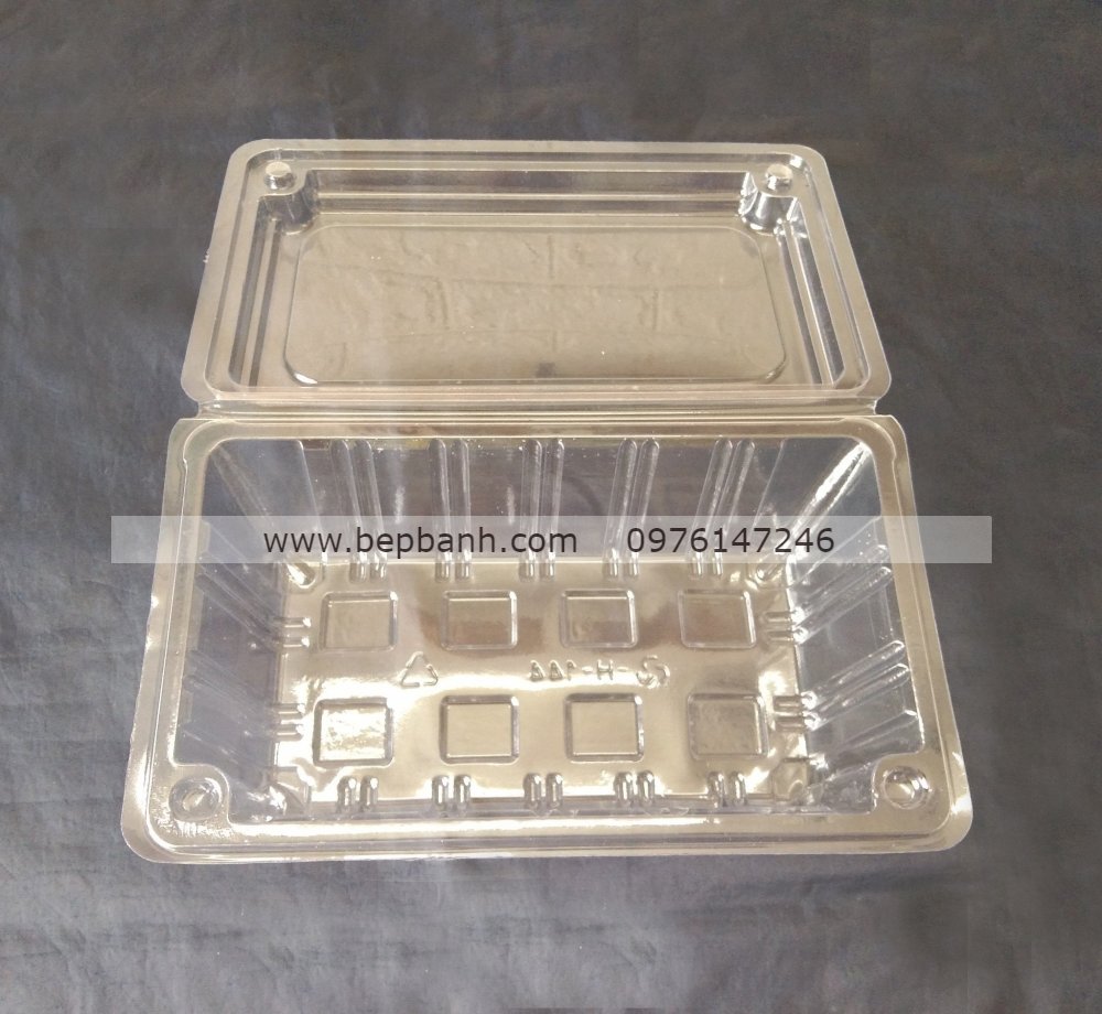 Hộp nhựa gập chữ nhật H144 Hộp nhựa gập chữ nhật H144
