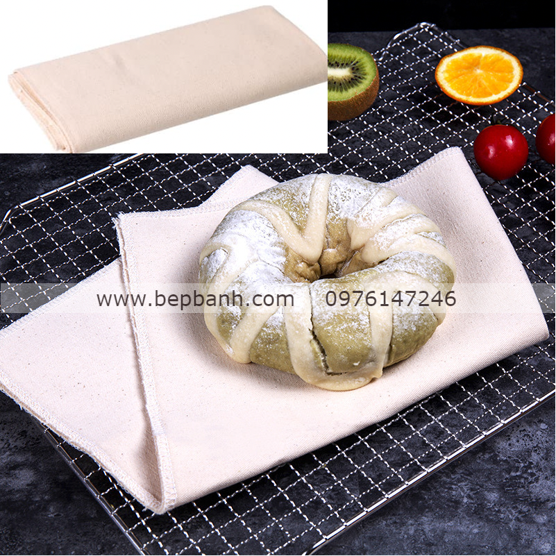 Khăn ủ bột làm bánh mì 45x75cm