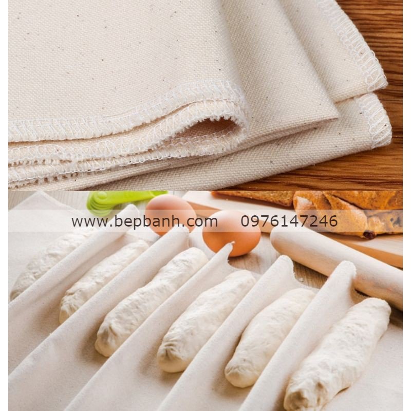 Khăn ủ bột làm bánh mì 45x75cm