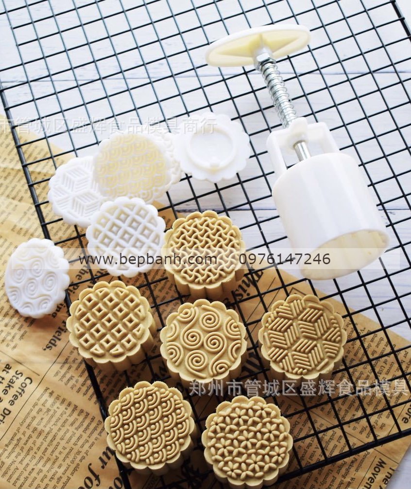 Khuôn lò xo 50gr 6 mặt họa tiết Khuôn lò xo 50gr 6 mặt họa tiết