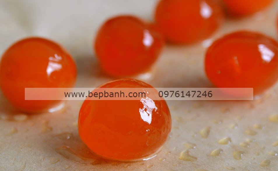 Lòng đỏ trứng muối size 10gr