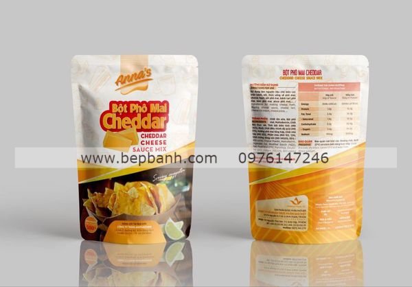 Phô mai bột Cheddar Anna