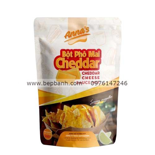 Phô mai bột Cheddar Anna
