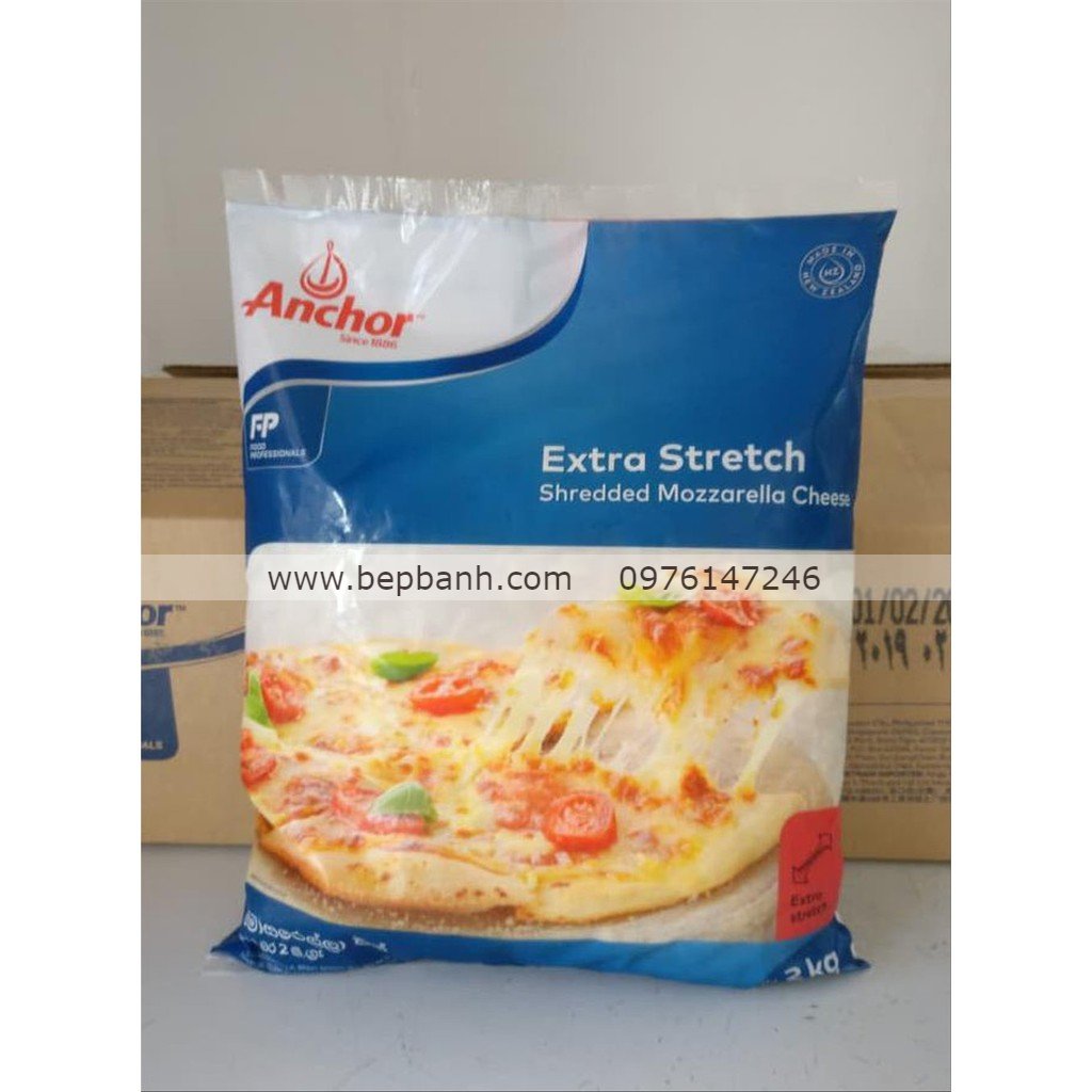 Phô mai mozzarella Anchor dạng bào Phô mai mozzarella Anchor dạng bào