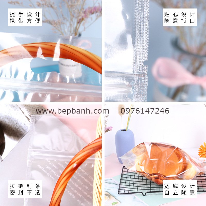 Túi zip mẫu giỏ mây Túi zip mẫu giỏ mây