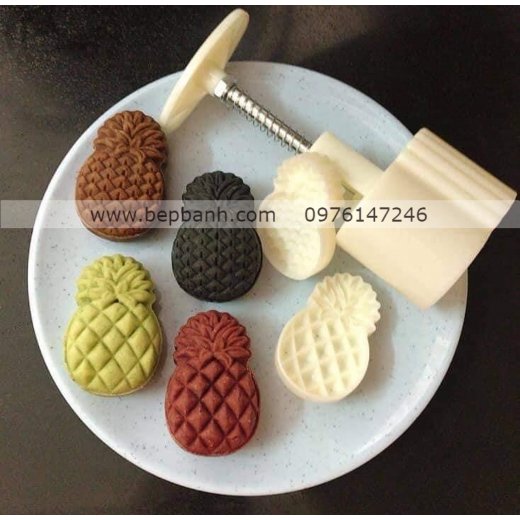 Khuôn lò xo 50gr 2 mặt trái dứa