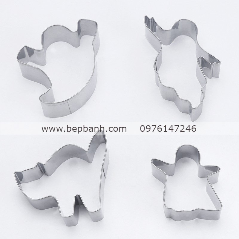 Bộ nhấn inox 4 halloween Bộ nhấn inox 4 halloween