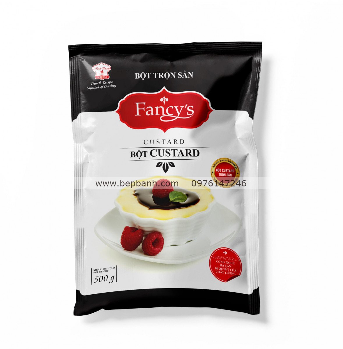 Bột Custard Trộn Sẵn Fancy’s 500gr