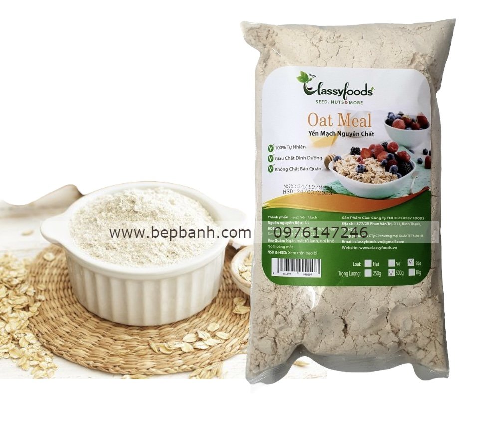 Bột yến mạch CF 500gr Bột yến mạch CF 500gr
