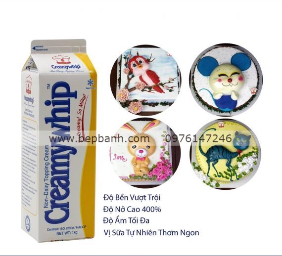 Kem Topping Creamywhip NGÀ Kem Topping Creamywhip NGÀ