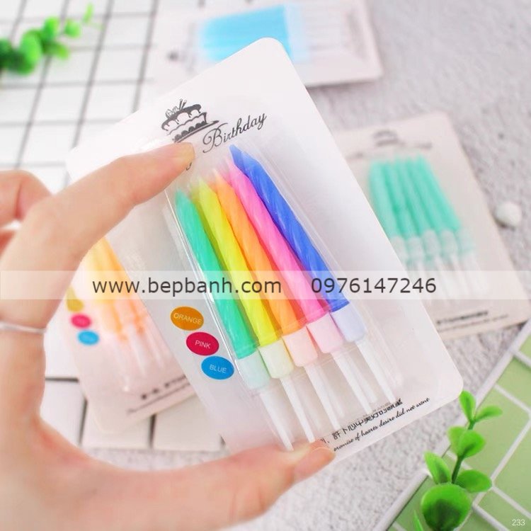 Nến cây màu T12 Nến cây màu T12