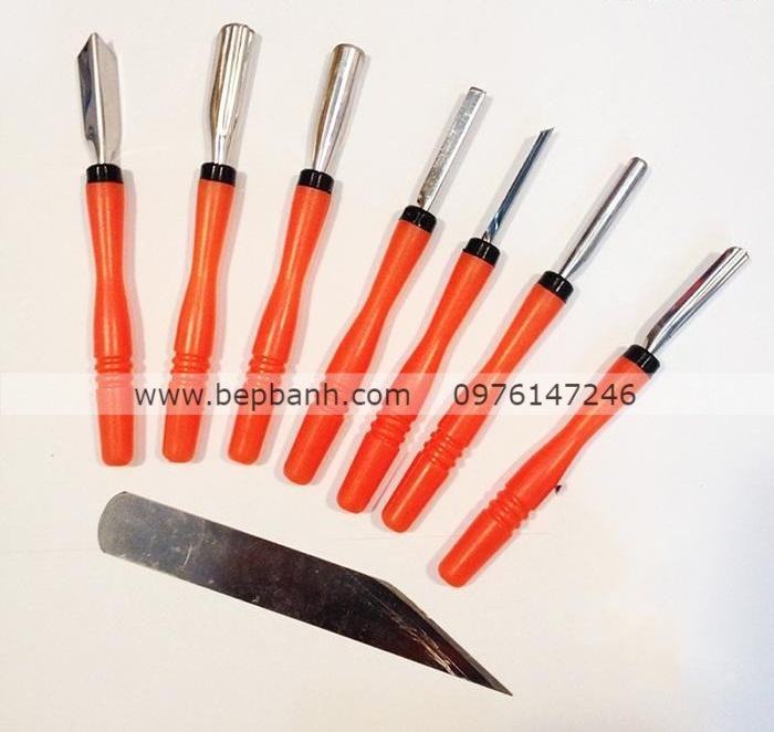 Bộ dao tỉa rau củ Bộ dao tỉa rau củ