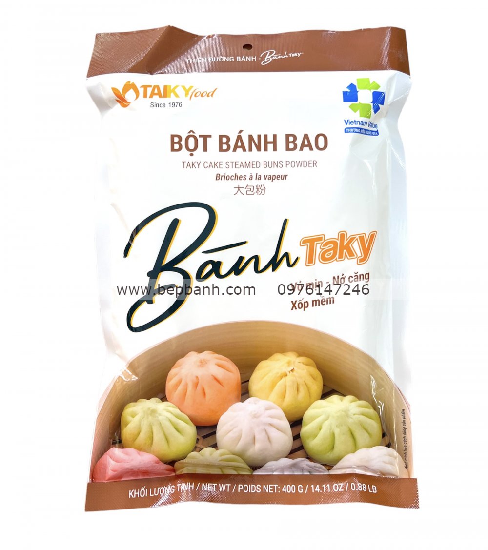 Bột bánh bao Tài Ký 400gr Bột bánh bao Tài Ký 400gr