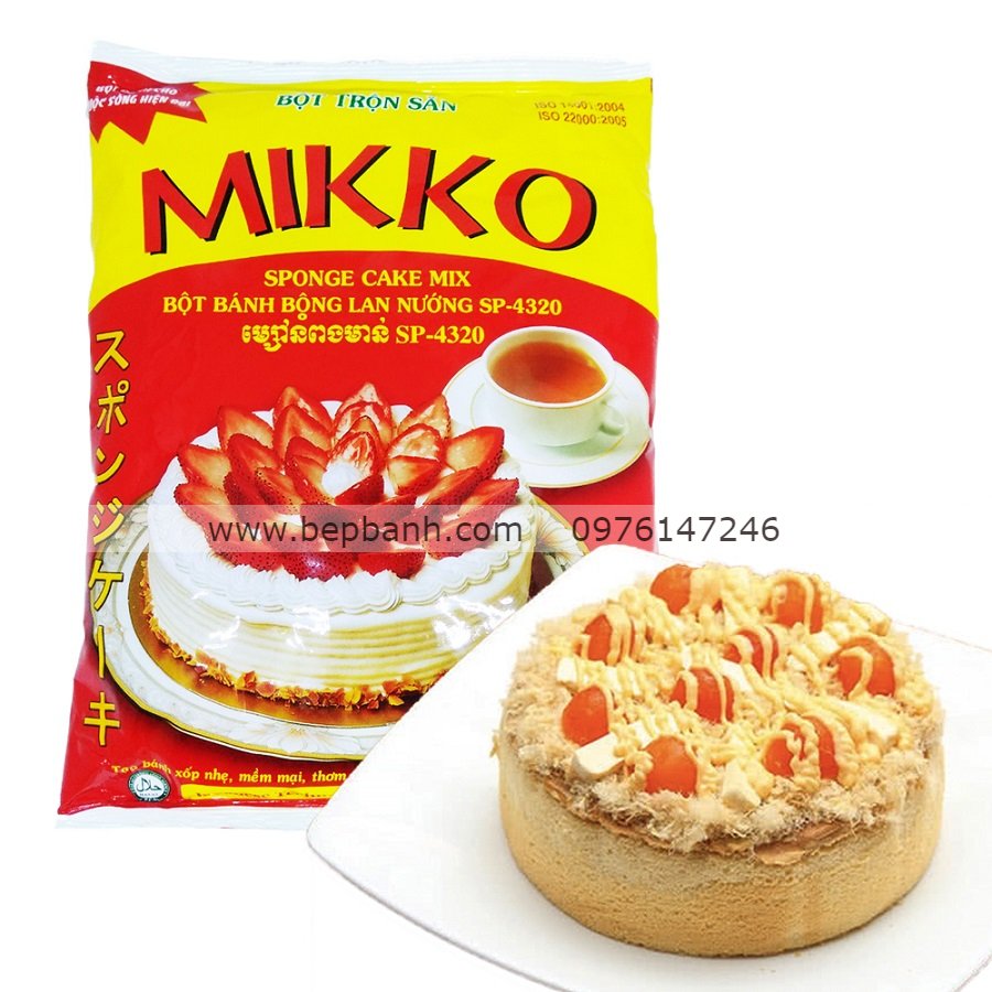 Bột bông lan nướng Mikko 4320 1kg