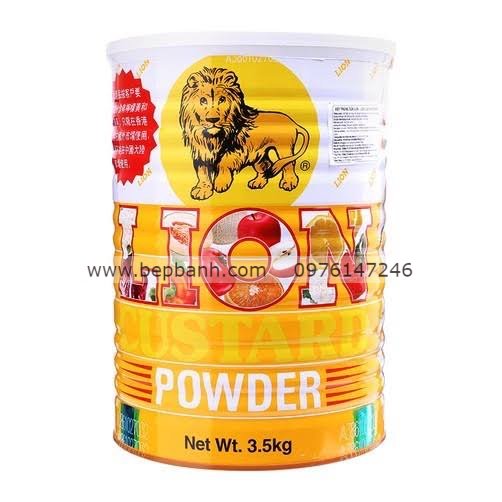 Bột custard Lion hũ 3.5kg