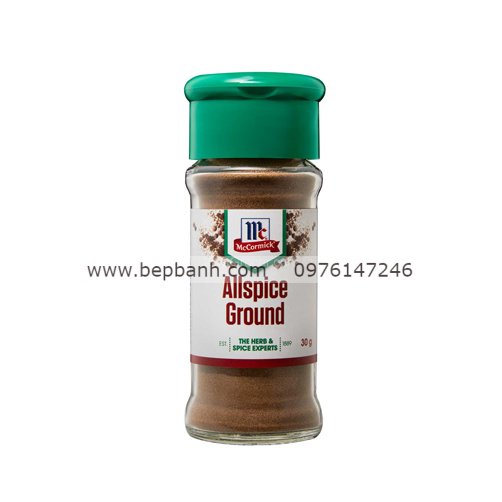 Bột gia vị Jamaica Allspice McCormick 30gr