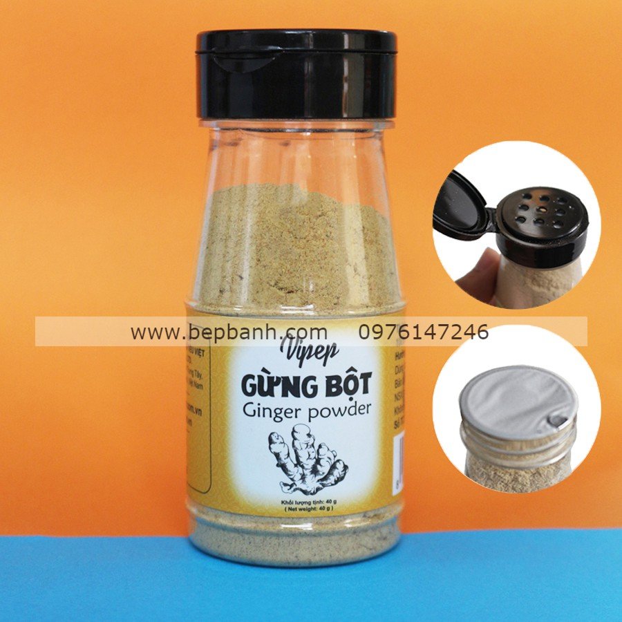 Bột gừng Vipep 40gr