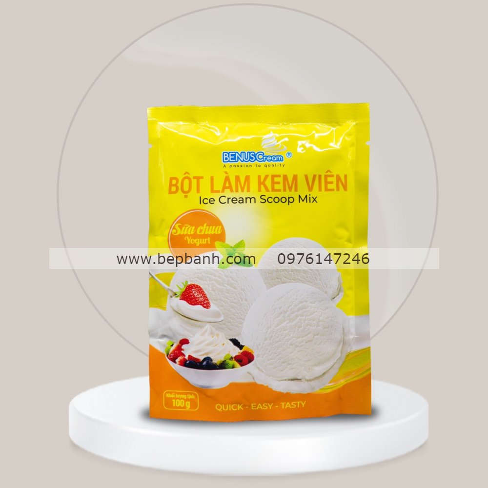 Bột làm kem Icecream Benuscream 100gr