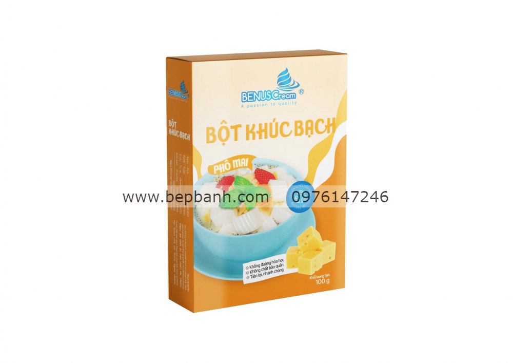 Bột làm khúc bạch Benus 100gr Bột làm khúc bạch Benus 100gr