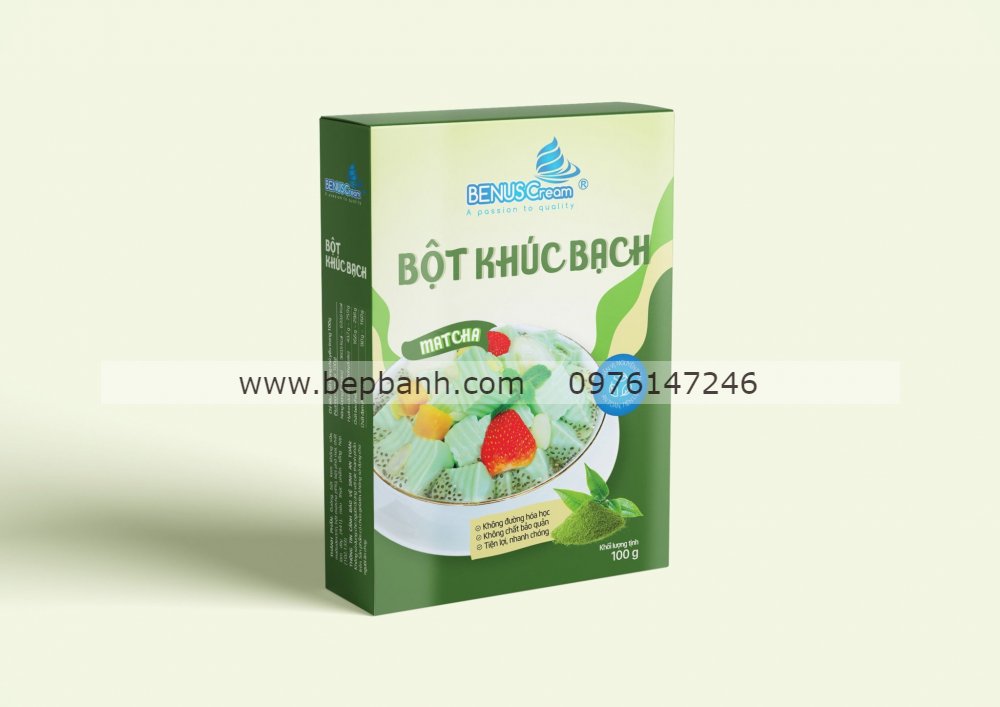 Bột làm khúc bạch Benus 100gr Bột làm khúc bạch Benus 100gr