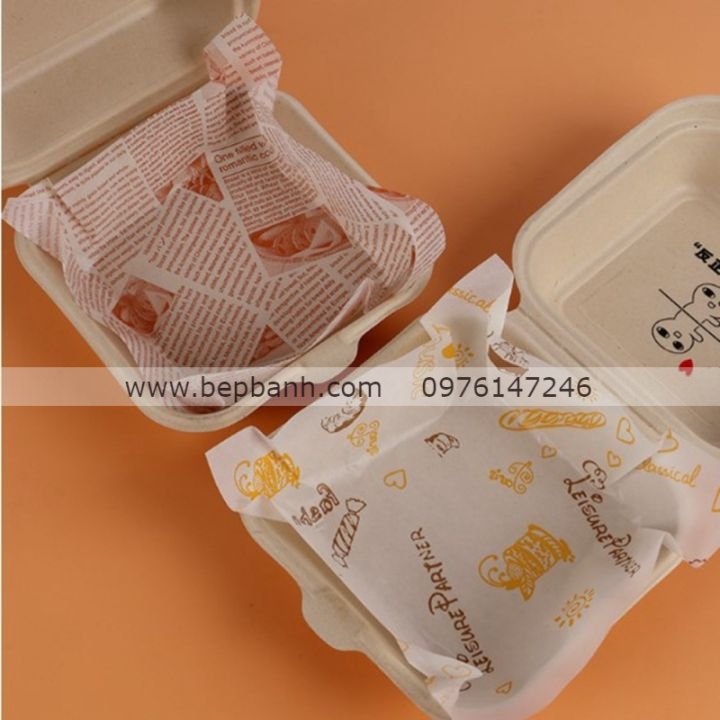 Giấy thấm dầu 18cm / 100 tờ Giấy thấm dầu 18cm / 100 tờ