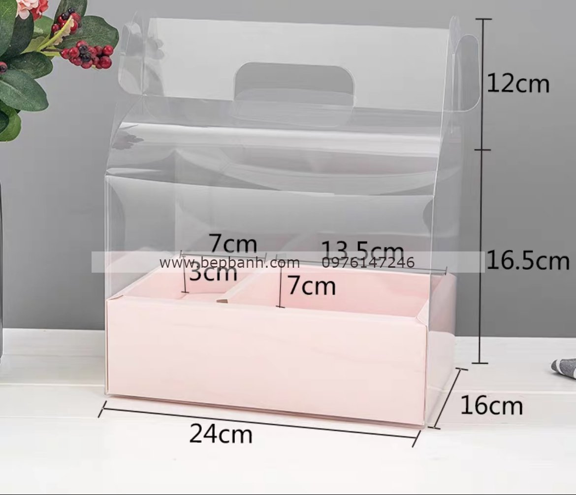 Hộp đựng mica 2 ngăn T125 Hộp đựng mica 2 ngăn T125