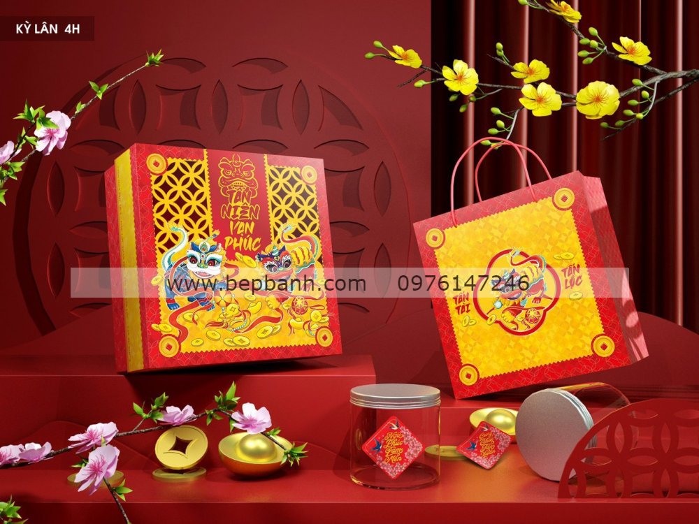 Hộp giấy Kỳ Lân 4H
