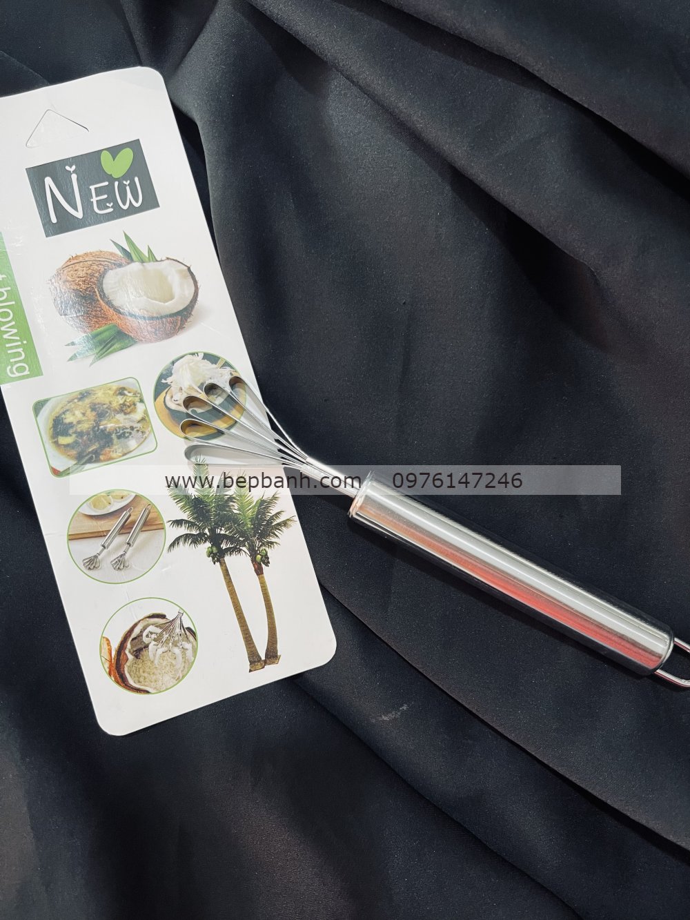 Nạo dừa sợi inox hình quạt Nạo dừa sợi inox hình quạt