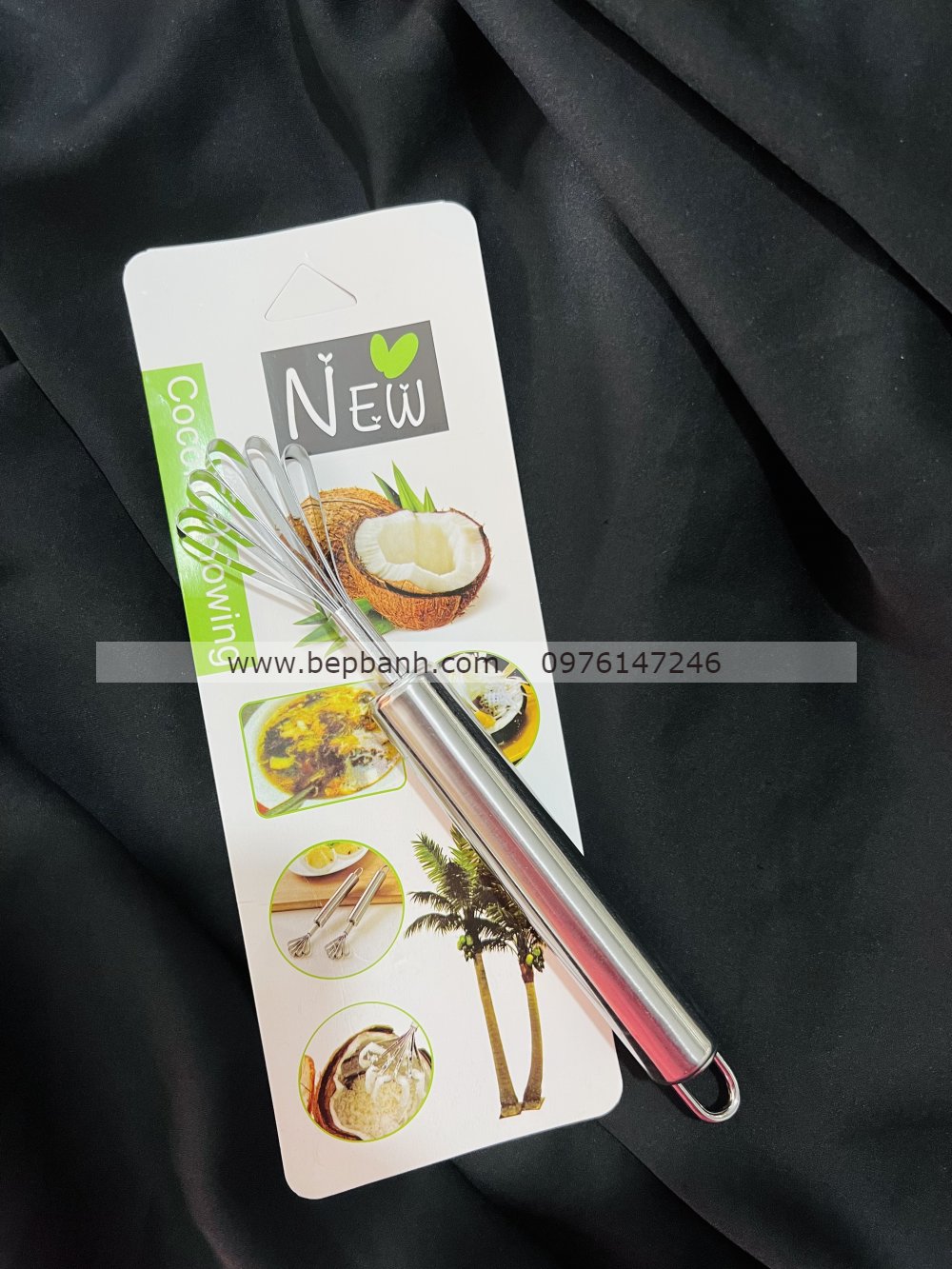 Nạo dừa sợi inox hình quạt Nạo dừa sợi inox hình quạt