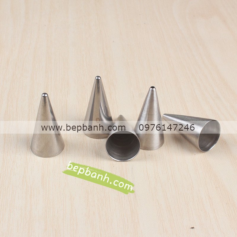 Bộ 5 đuôi bắt kem tròn đủ cỡ Bộ 5 đuôi bắt kem tròn đủ cỡ