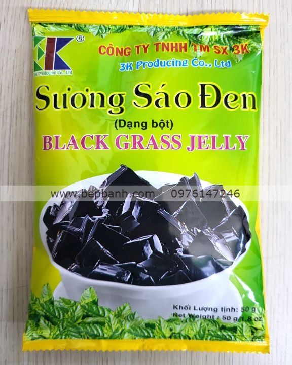 Bột sương sáo đen 3K 50g Bột sương sáo đen 3K 50g