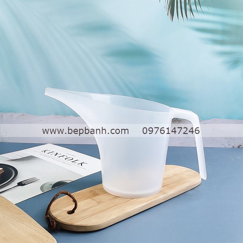 Ca rót bột nhựa 1L Ca rót bột nhựa 1L