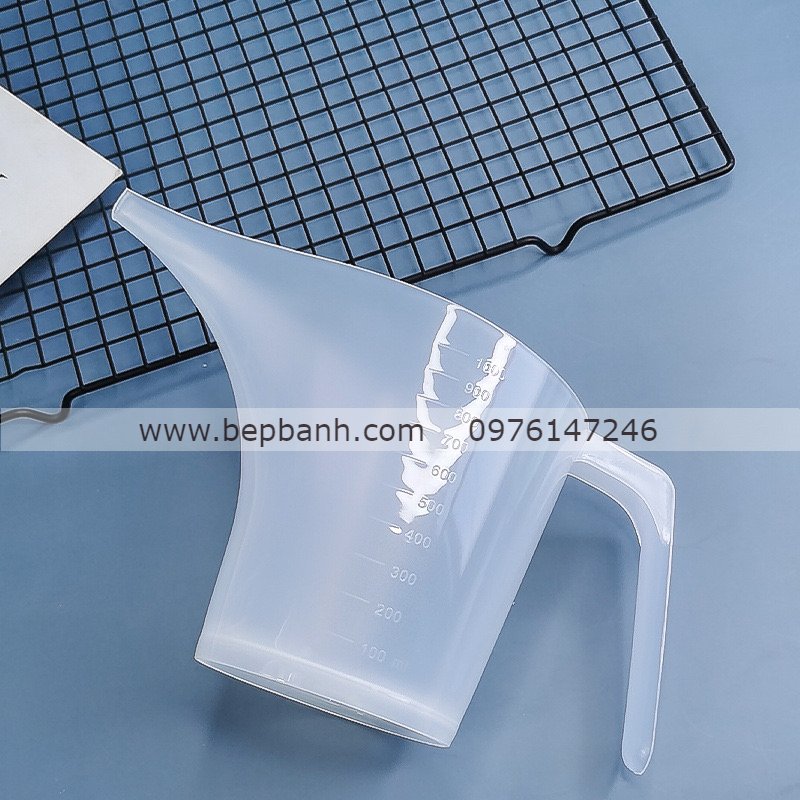 Ca rót bột nhựa 1L Ca rót bột nhựa 1L