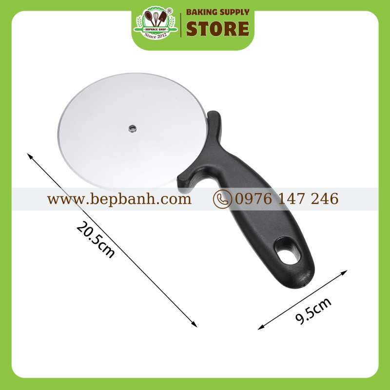 Dụng cụ cắt pizza lưỡi 10 cm Dụng cụ cắt pizza lưỡi 10 cm