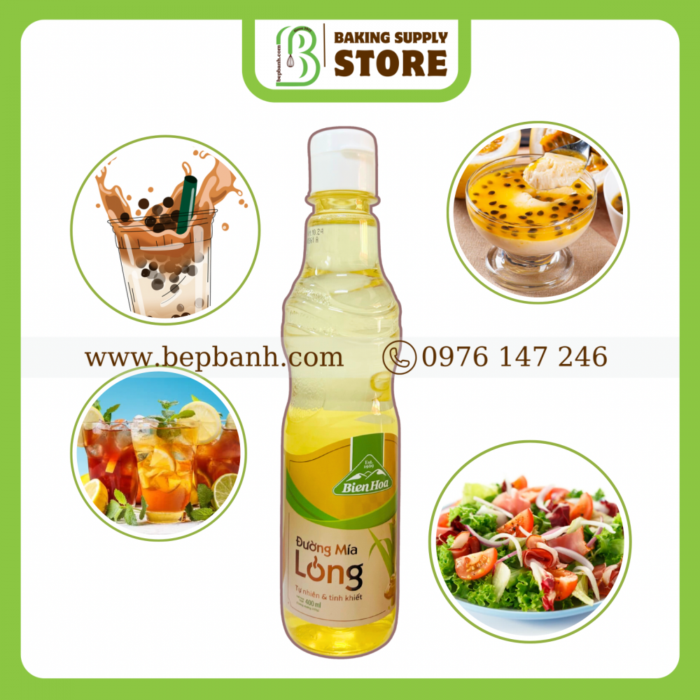 Đường mía lỏng Biên Hòa 400ml