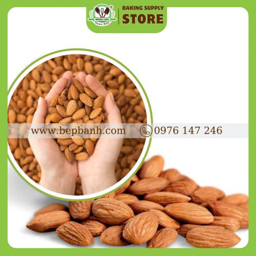 Hạnh nhân hạt chưa rang Hạnh nhân hạt chưa rang