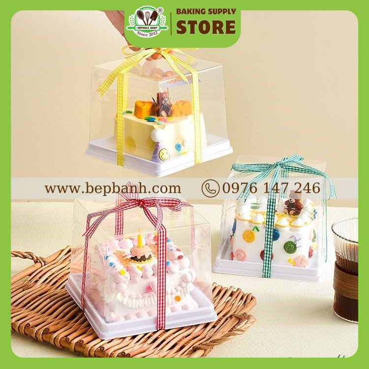 Hộp nhựa đậy vuông JLH1414 Hộp nhựa đậy vuông JLH1414