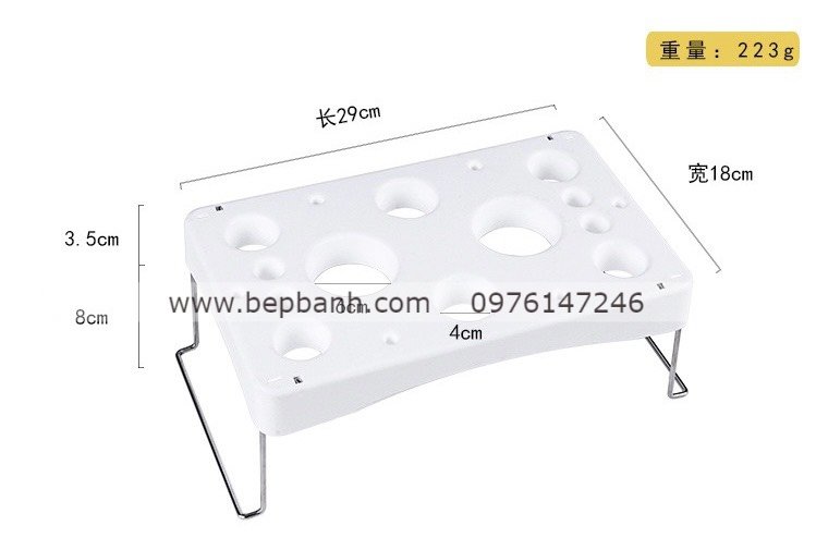 Kệ túi bắt kem Kệ túi bắt kem