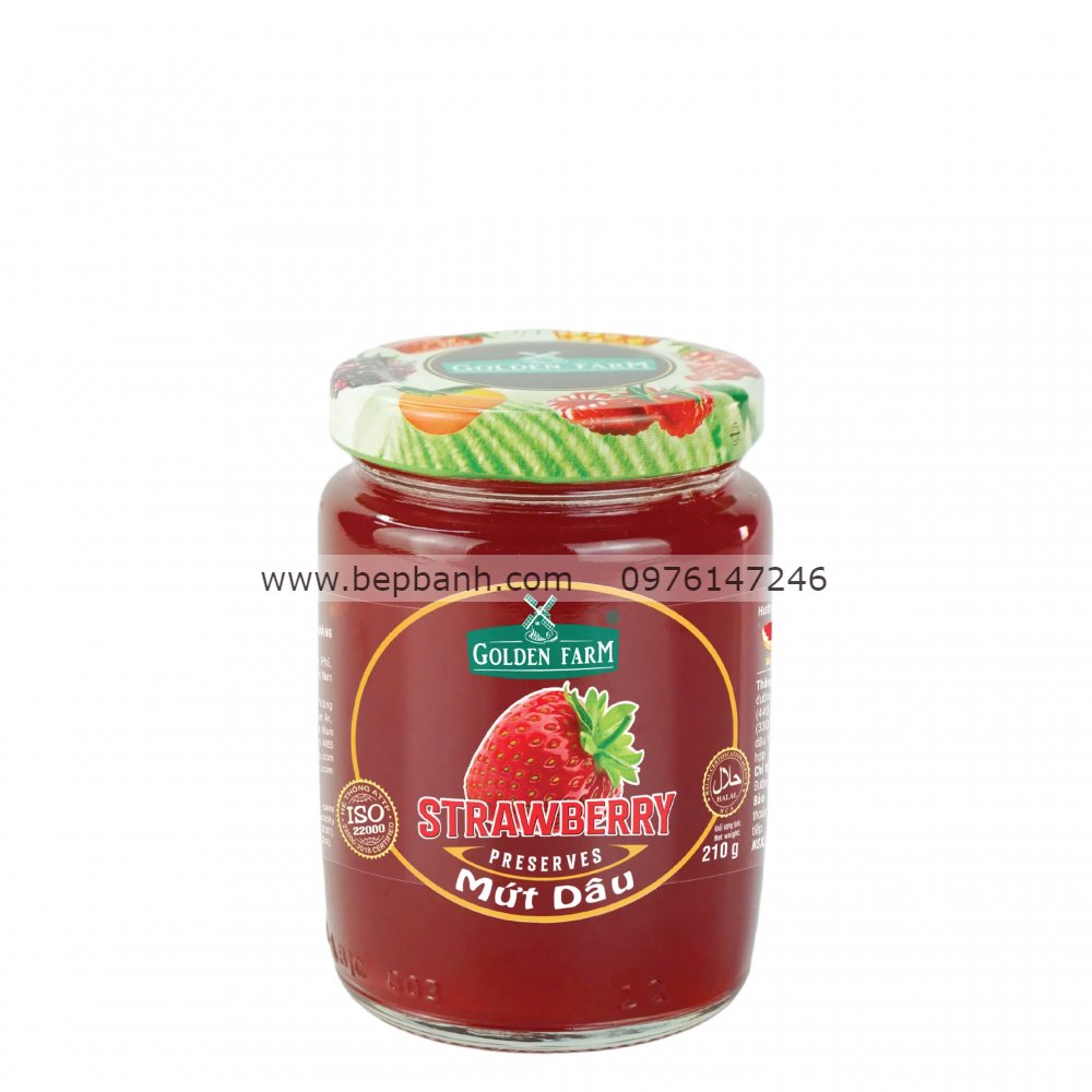Mứt GoldenFarm 210g Mứt GoldenFarm 210g