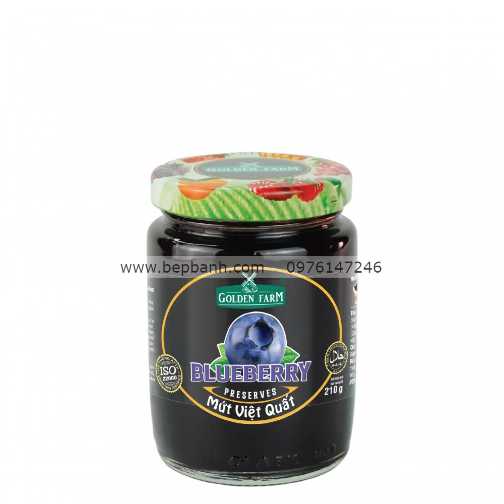 Mứt GoldenFarm 210g Mứt GoldenFarm 210g
