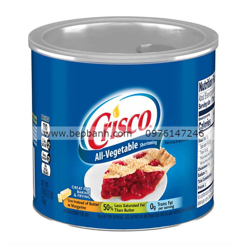 Shortening Crisco 454gr