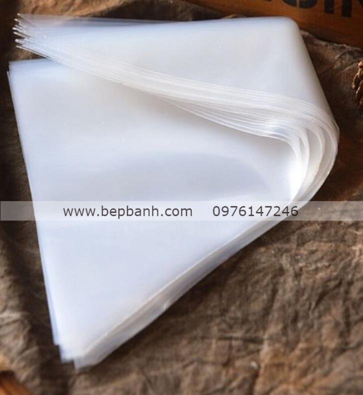 Túi nylon bắt bông kem