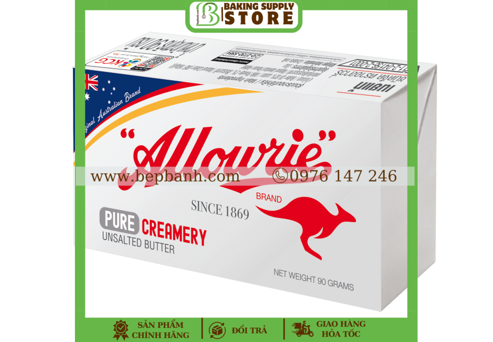 Bơ lạt Allowrie 90g