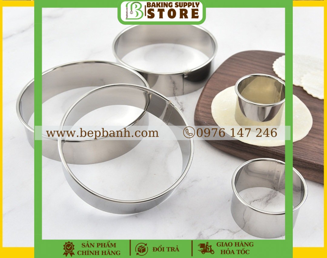 Bộ nhấn inox 12 tròn đủ cỡ