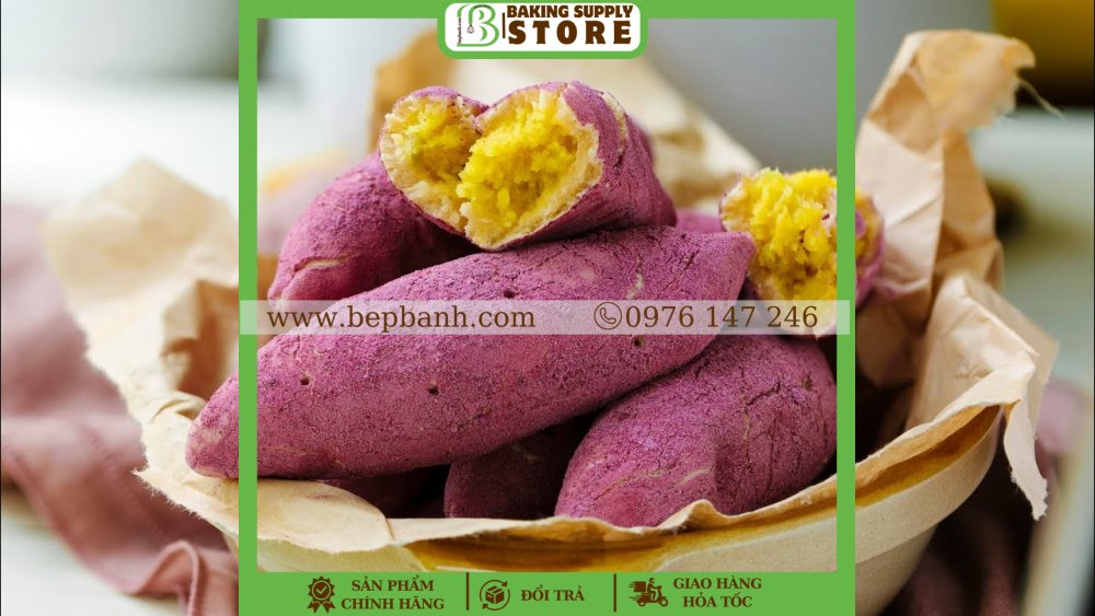 Bột khoai lang tím NT 100gr Bột khoai lang tím NT 100gr