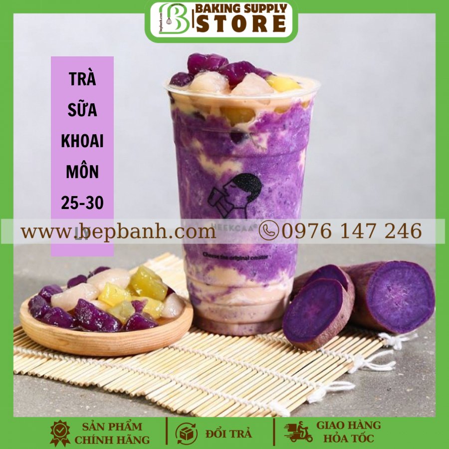 Bột khoai lang tím NT 100gr Bột khoai lang tím NT 100gr