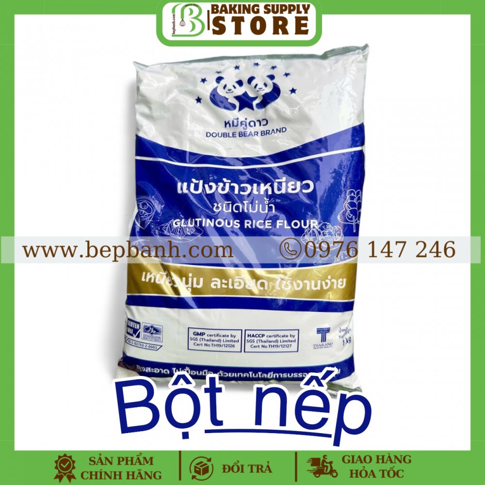Bột nếp Thái Double Bear 500gr